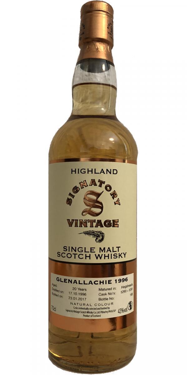 Glenallachie 1996 SV  Vintage Collection