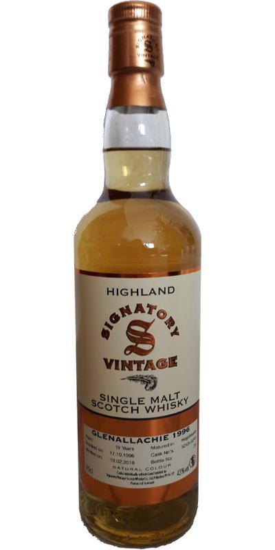Glenallachie 1996 SV  Vintage Collection