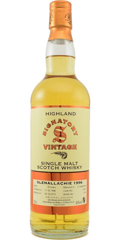 Glenallachie 1996 SV  Vintage Collection
