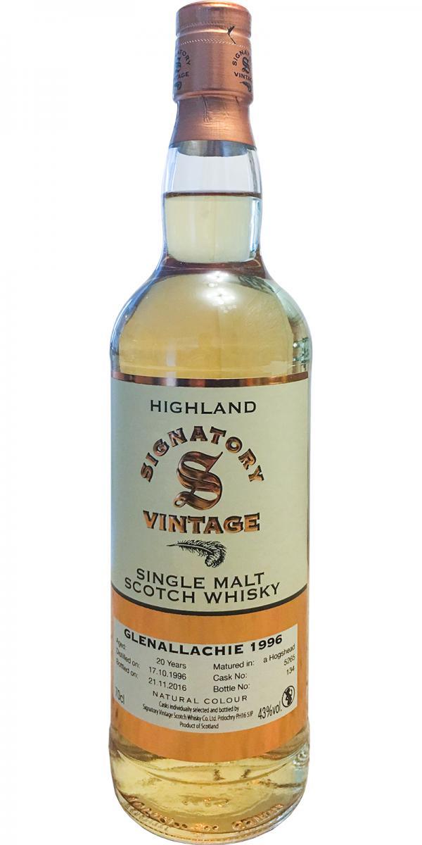 Glenallachie 1996 SV  Vintage Collection