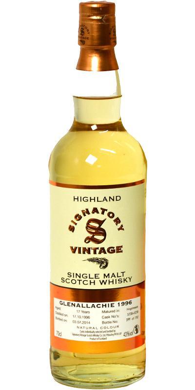 Glenallachie 1996 SV  Vintage Collection