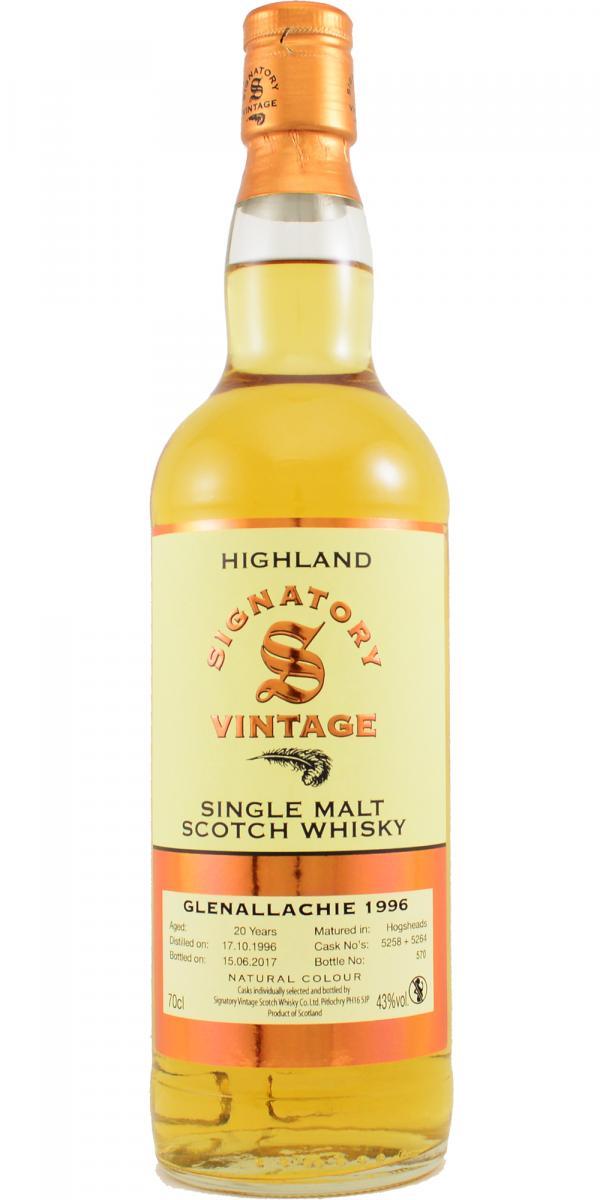 Glenallachie 1996 SV  Vintage Collection