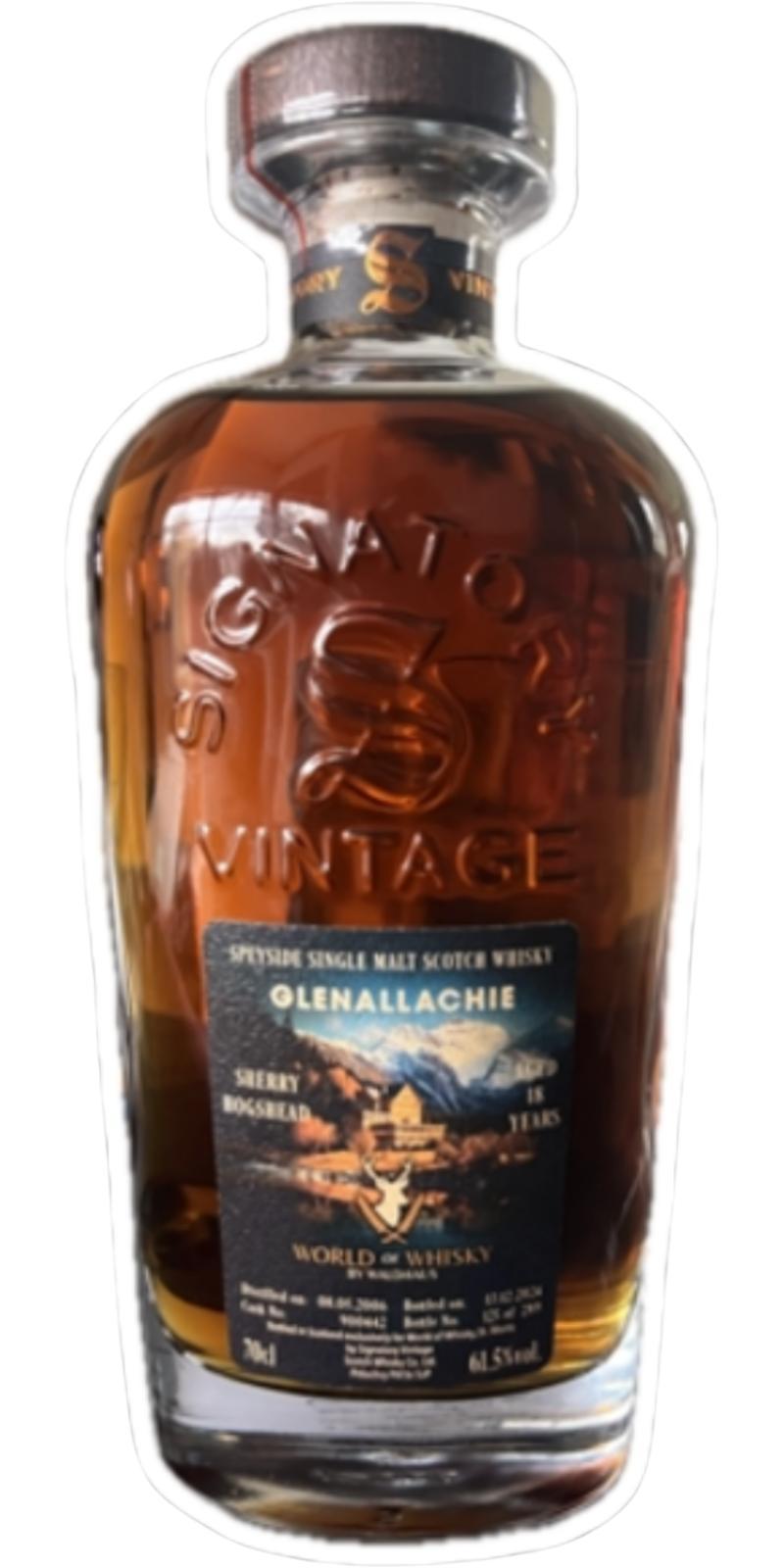 Glenallachie 2006 SV  World of Whisky