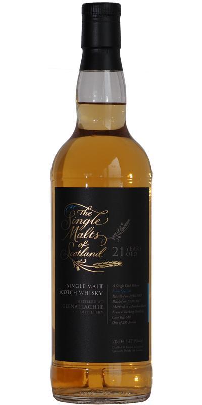 Glenallachie 1992 SMS  The Single Malts of Scotland