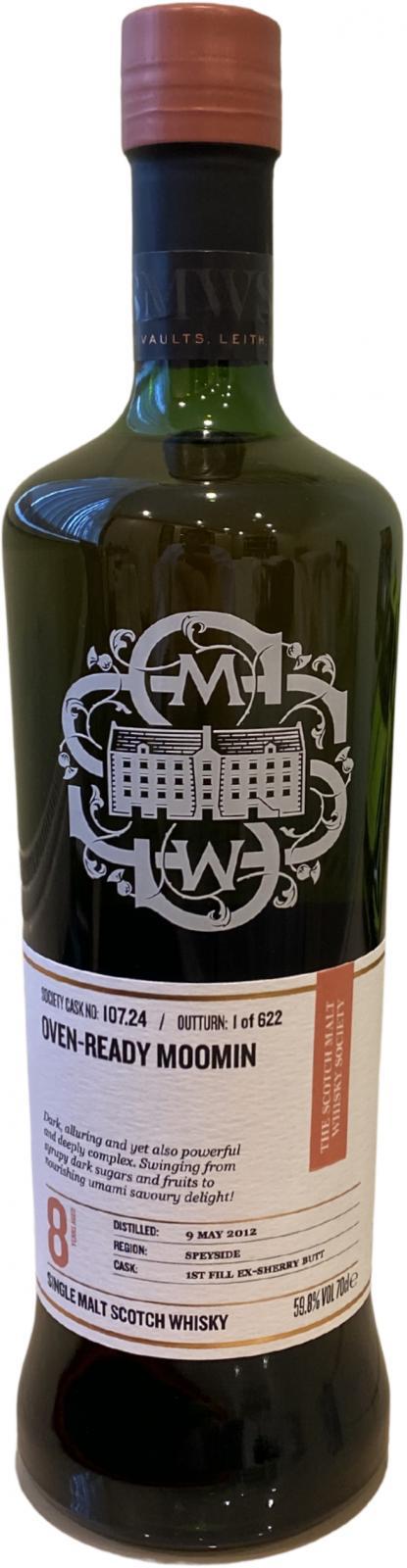 Glenallachie 2012 SMWS 107.24  Oven-ready Moomin