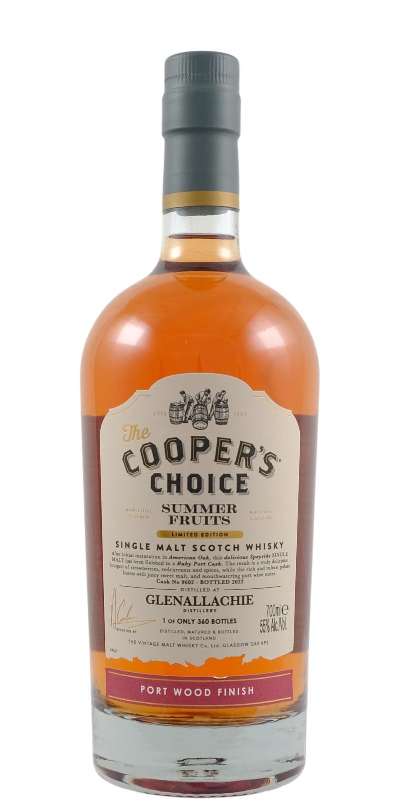 Glenallachie Summer Fruits VM  The Cooper's Choice