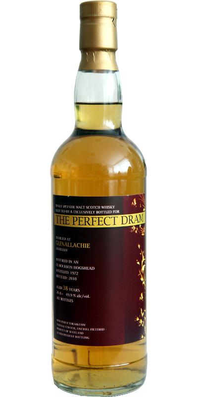 Glenallachie 1972 TWA  The Perfect Dram