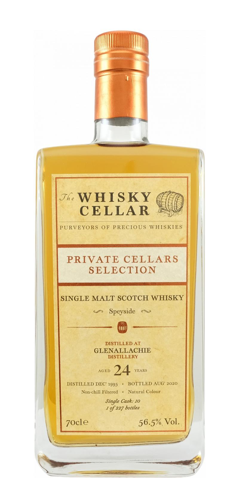 Glenallachie 1995 TWCe  Private Cellars Selection