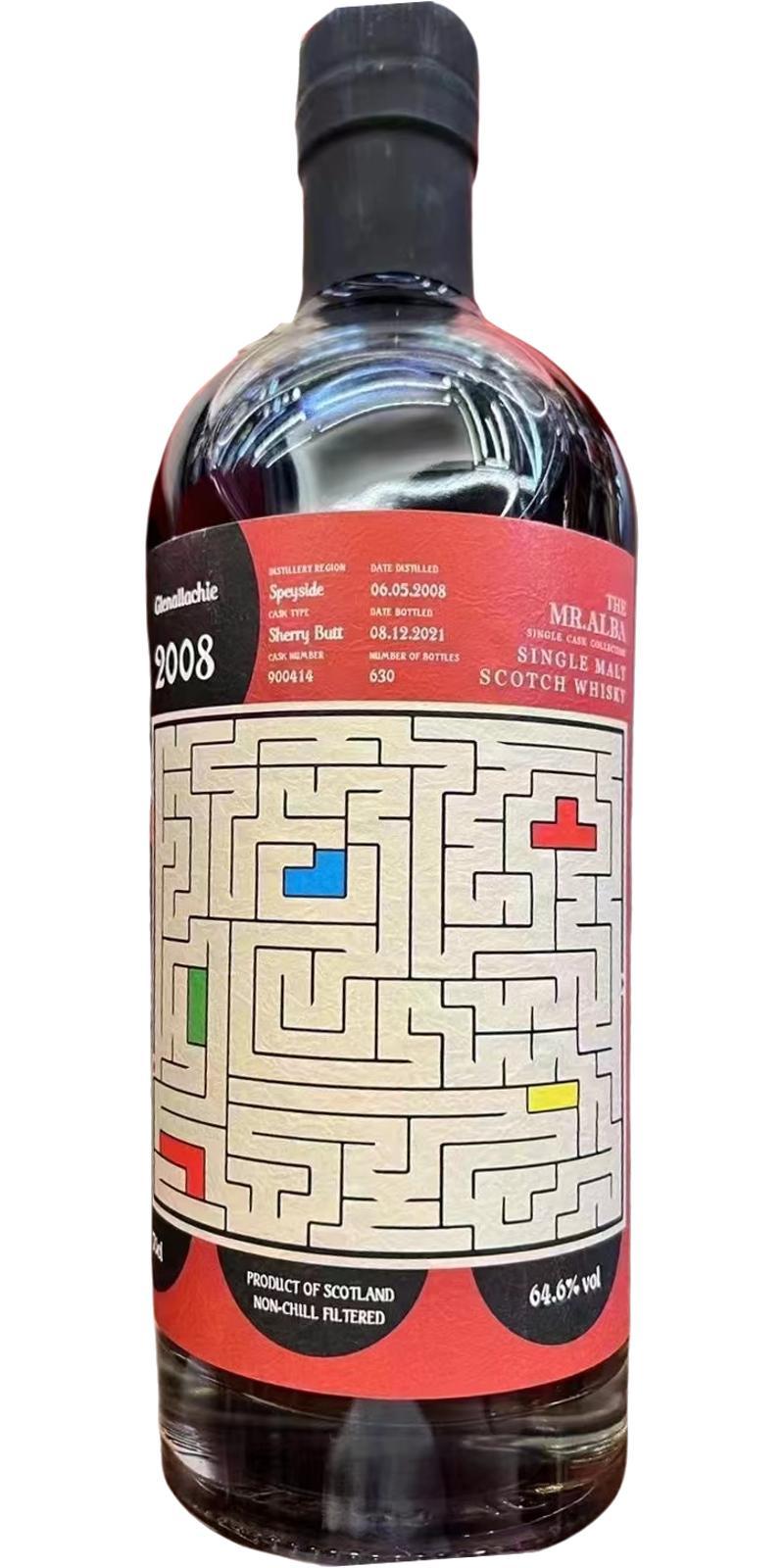 Glenallachie 2008 UD  The Mr. Alba