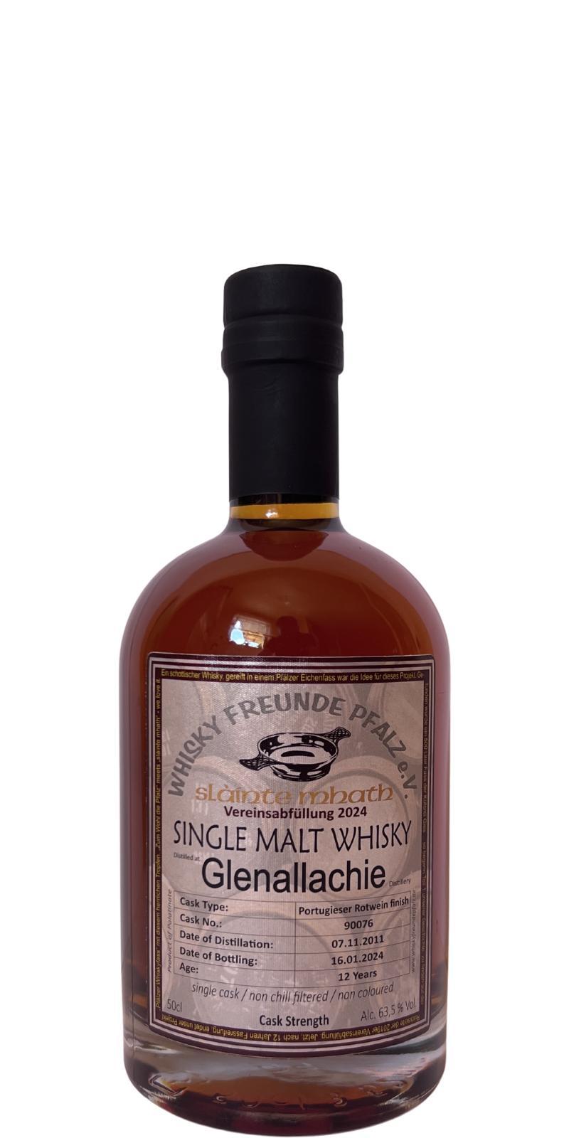 Glenallachie 2011 WFP  Vereinsabfüllung 2024