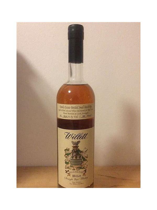 Willett 04-year-old  Family Estate Bottled Small Batch Rye