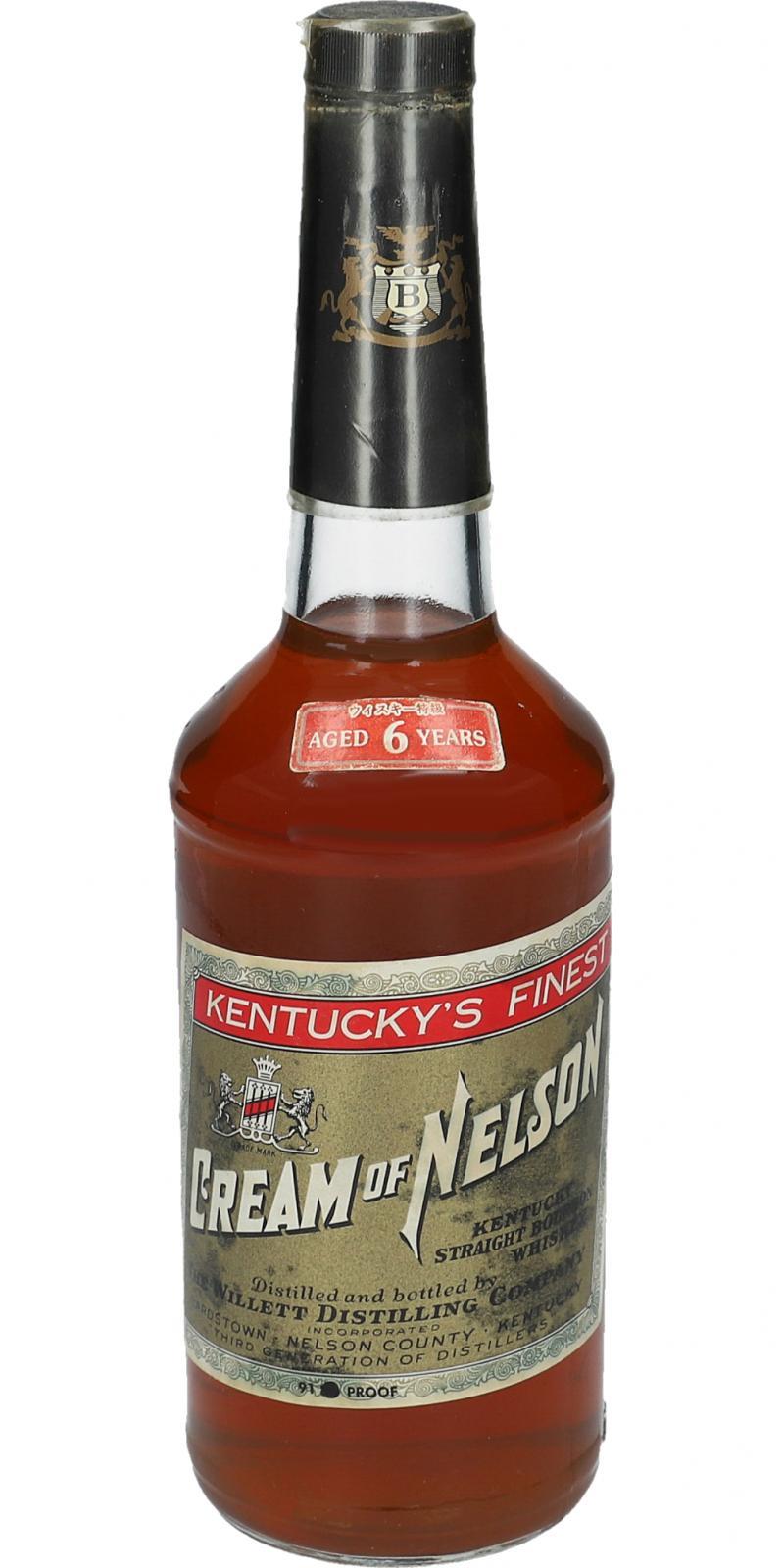 Cream of Nelson 06-year-old  Kentucky Straight Bourbon Whiskey