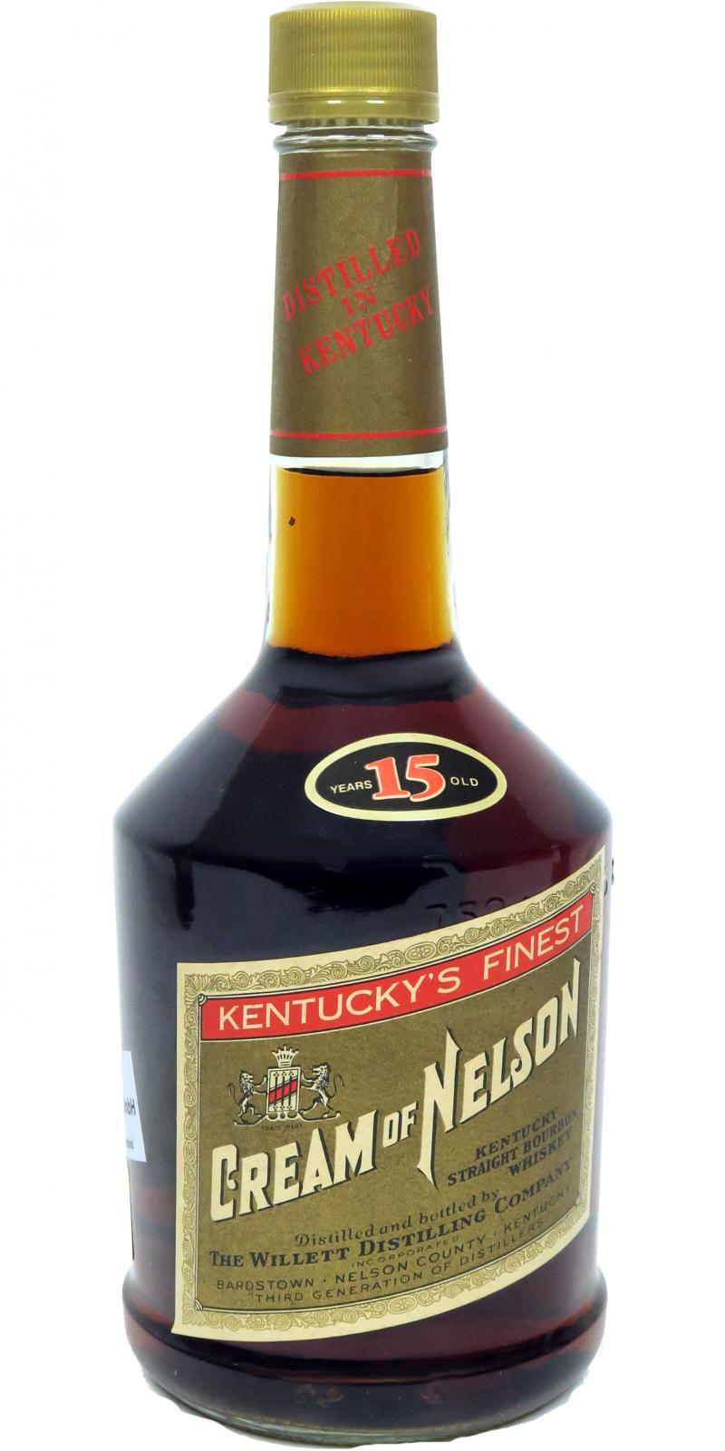 Cream of Nelson 15-year-old  Kentucky Straight Bourbon Whiskey
