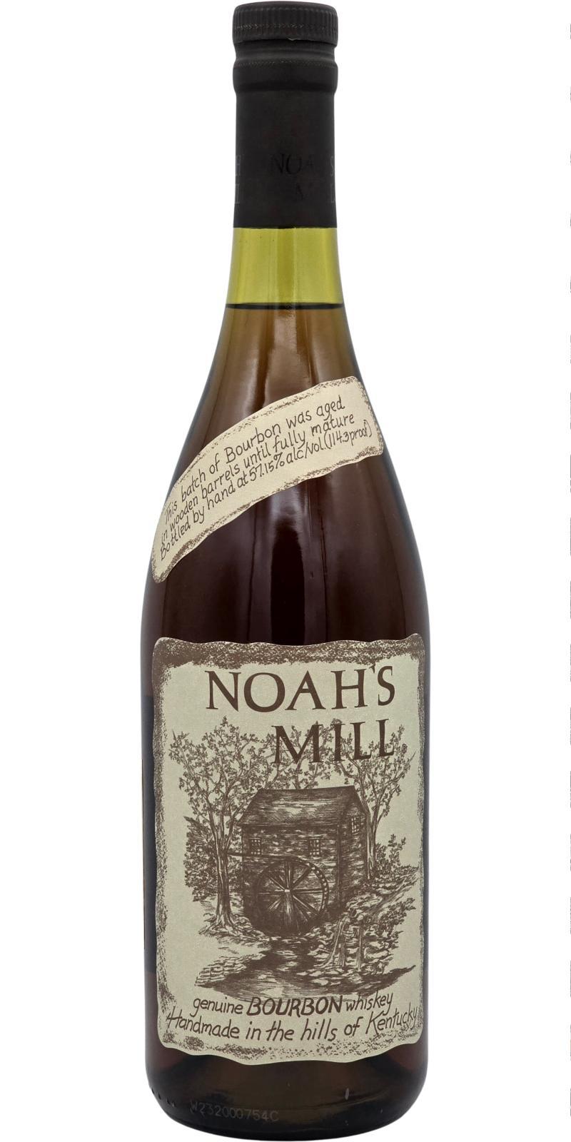 Noah's Mill Genuine Bourbon Whiskey  Orignal Small Batch Bourbon