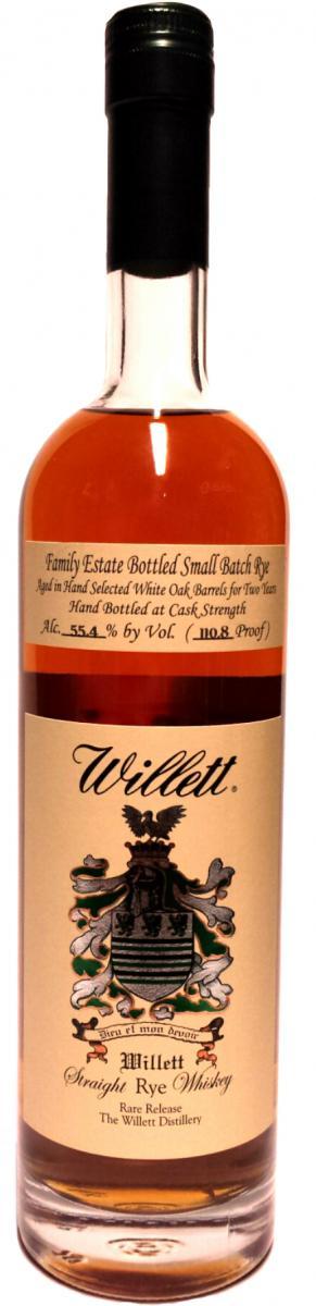 Willett 02-year-old  Family Estate Bottled Small Batch Rye