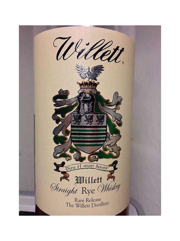 Willett 04-year-old  Family Estate Bottled Single Barrel Rye