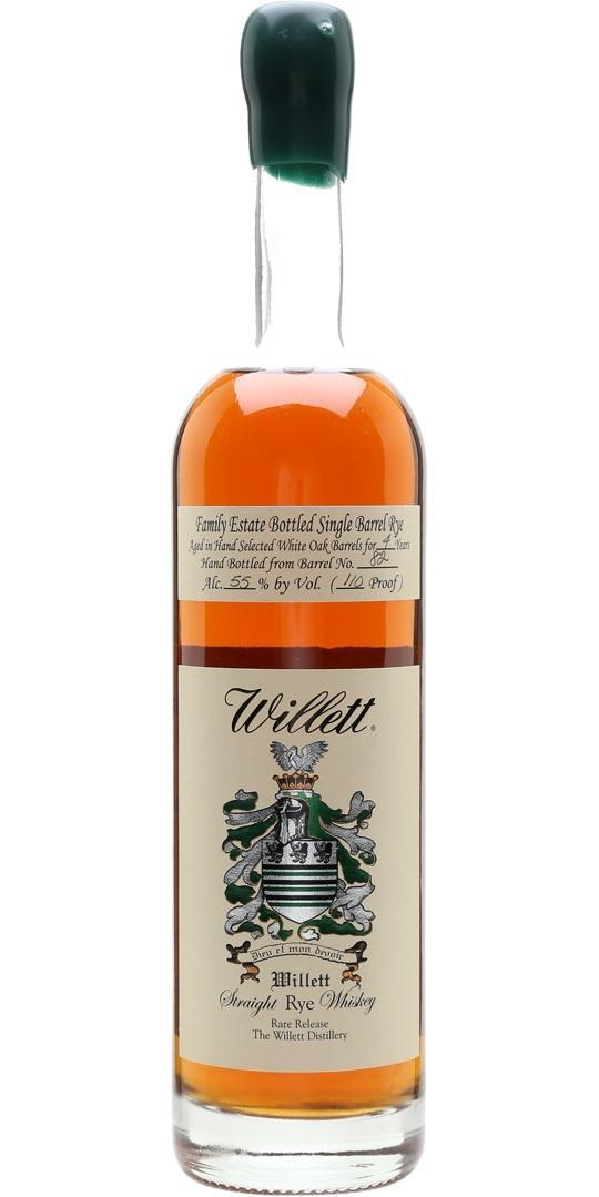 Willett 04-year-old  Family Estate Bottled Single Barrel Rye