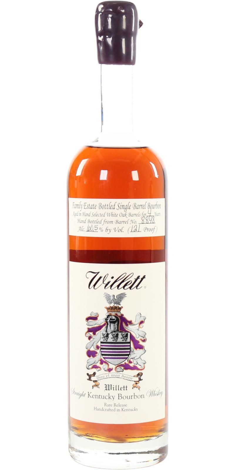 Willett 04-year-old  Family Estate Bottled Single Barrel Bourbon