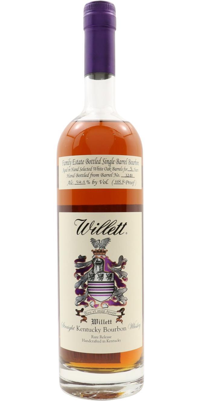 Willett 05-year-old  Family Estate Bottled Single Barrel Bourbon