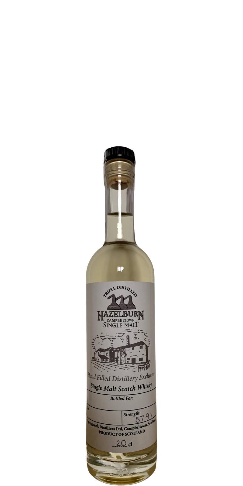 Hazelburn Hand Filled Distillery Exclusive