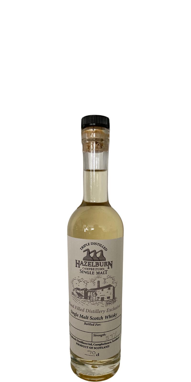 Hazelburn Hand Filled Distillery Exclusive