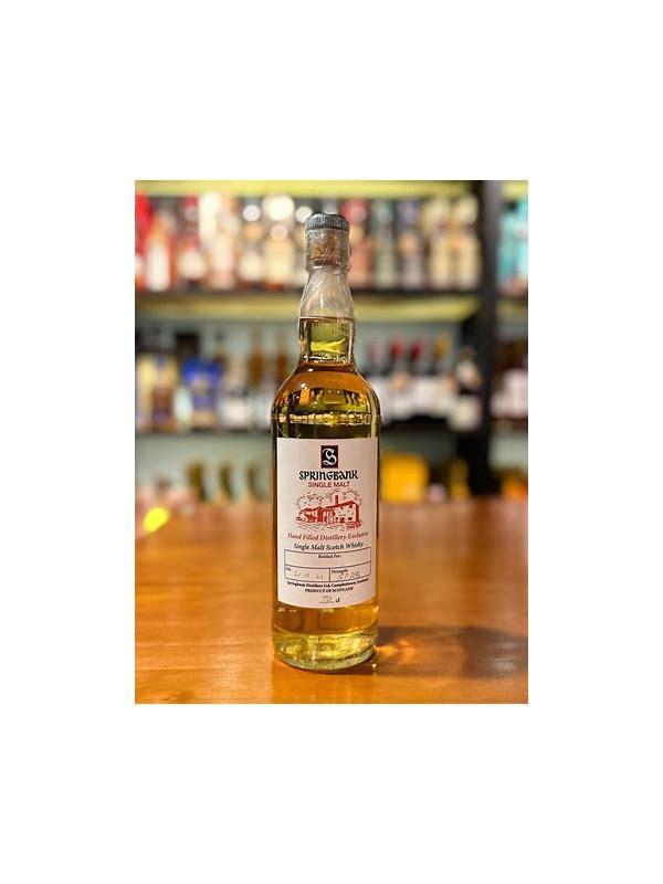 Hazelburn Single Malt Scotch Whisky Hand Filled Distillery Exclusive
