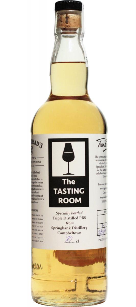 Hazelburn The Tasting Room Triple Distilled PBS