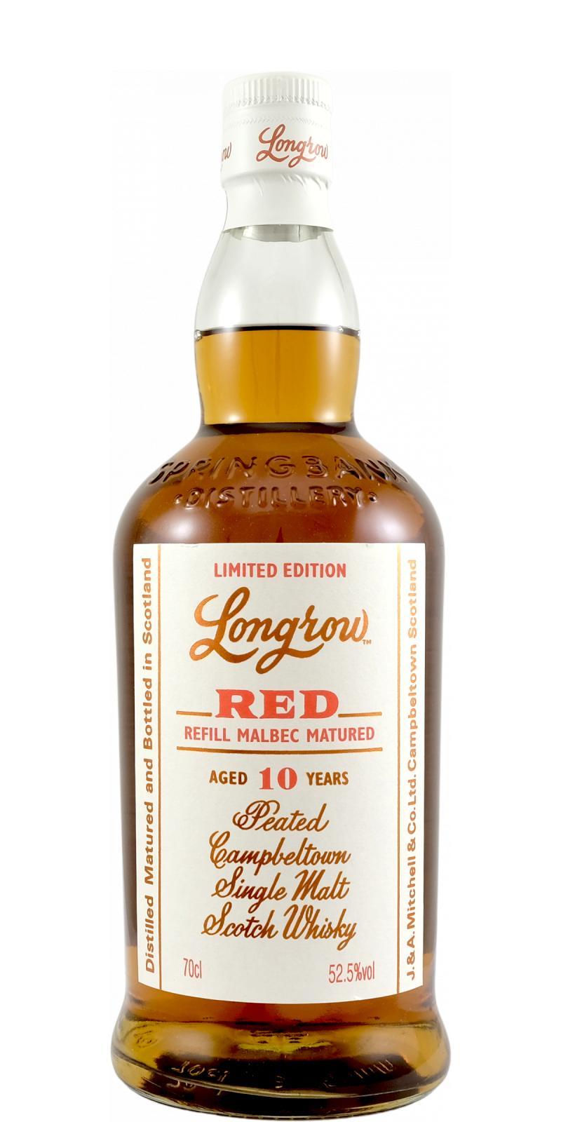 Longrow 10-year-old Red
