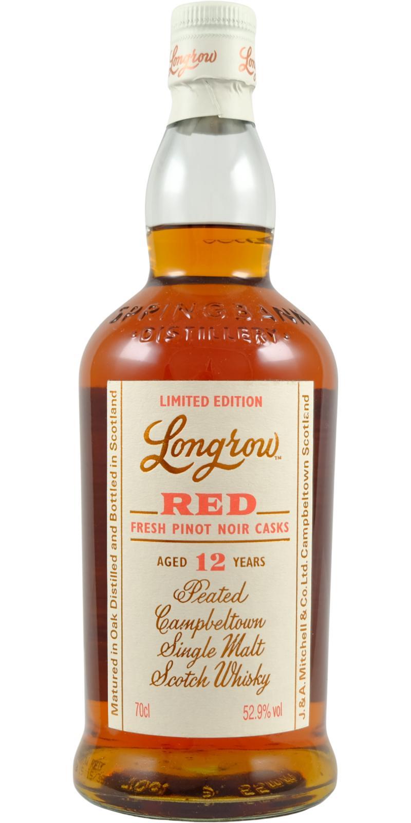 Longrow 12-year-old Red