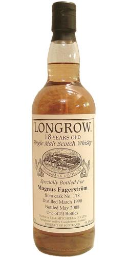 Longrow 1990 Private Bottling