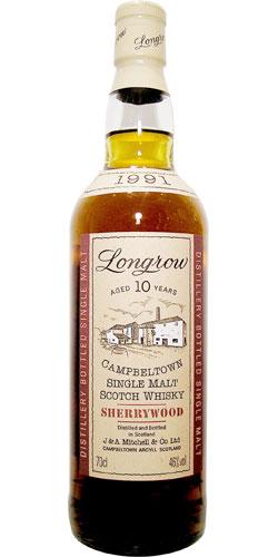 Longrow 1991 Sherry Wood