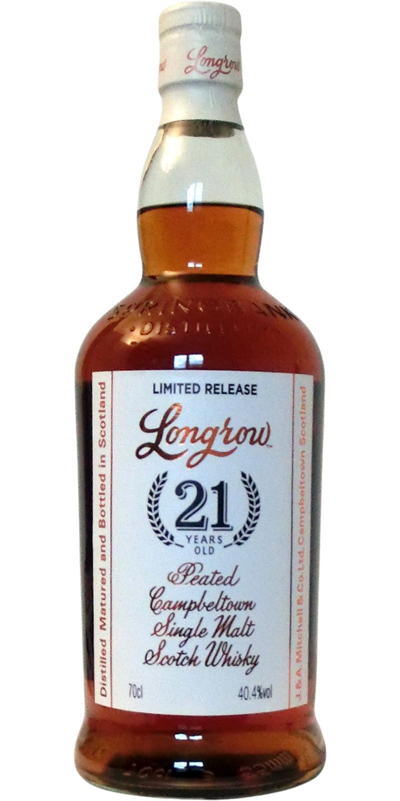 Longrow 21-year-old Single Cask