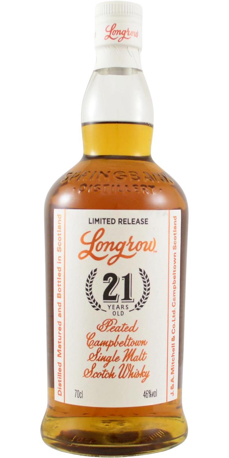 Longrow 21-year-old Limited Release