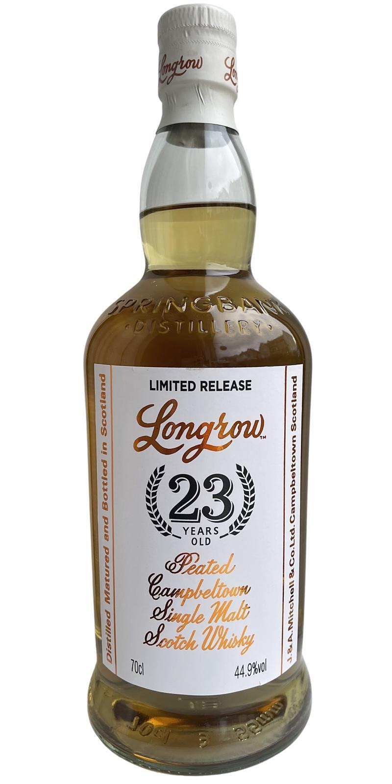Longrow 23-year-old Single Cask