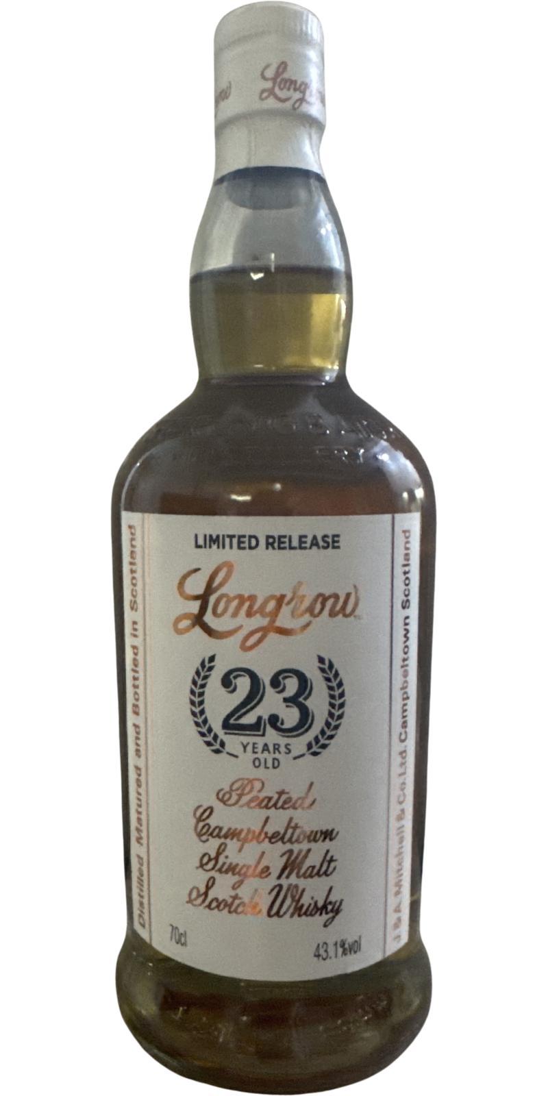 Longrow 23-year-old Single Cask