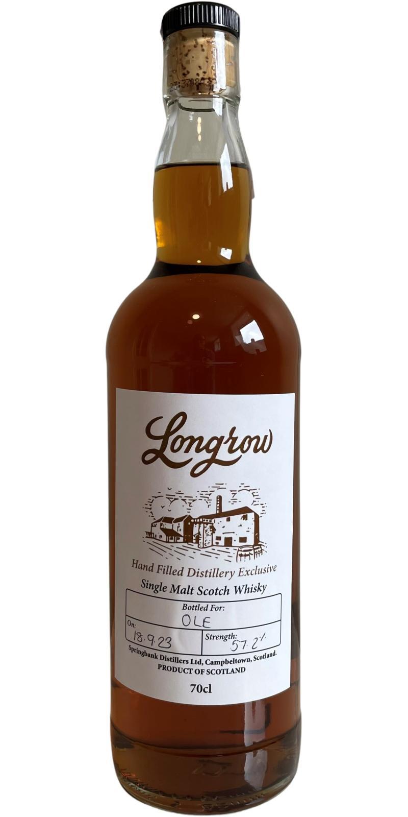 Longrow Hand Filled Distillery Exclusive