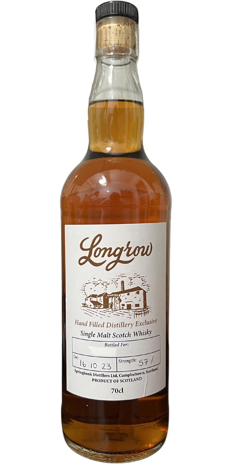 Longrow Hand Filled Distillery Exclusive