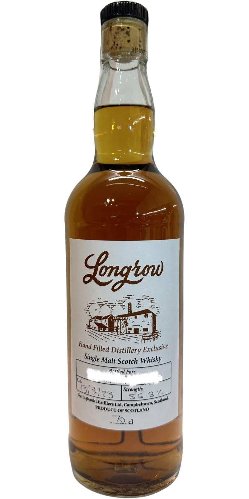 Longrow Hand Filled Distillery Exclusive
