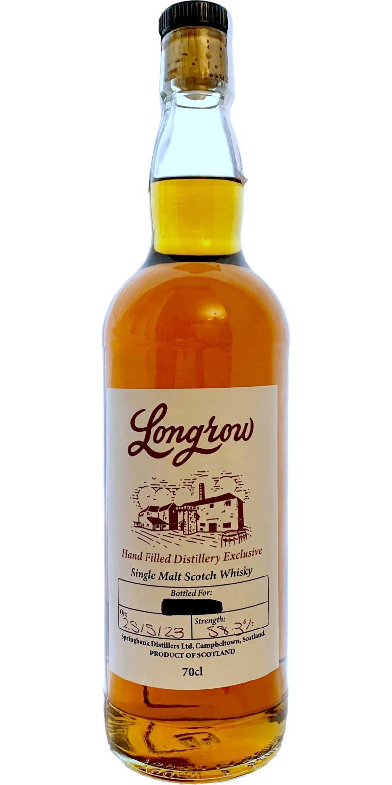 Longrow Hand Filled Distillery Exclusive