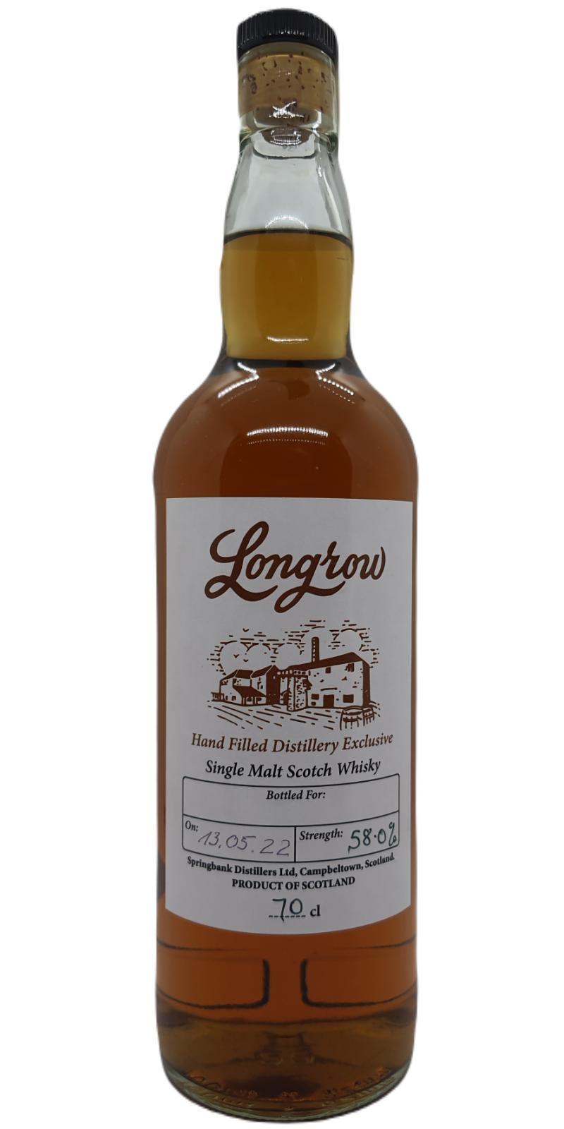 Longrow Hand Filled Distillery Exclusive