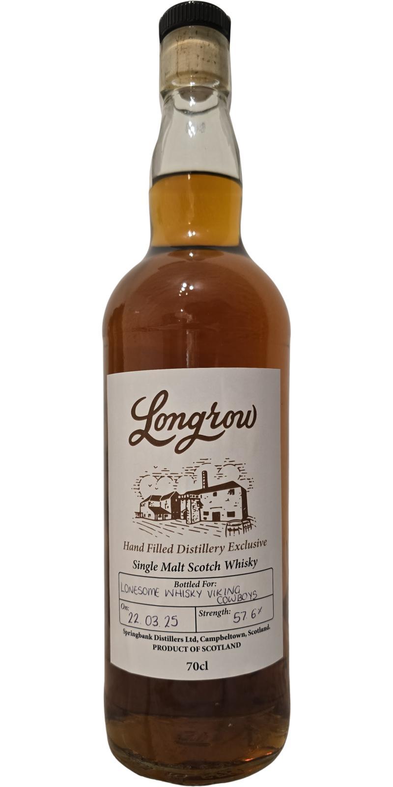 Longrow Hand Filled Distillery Exclusive
