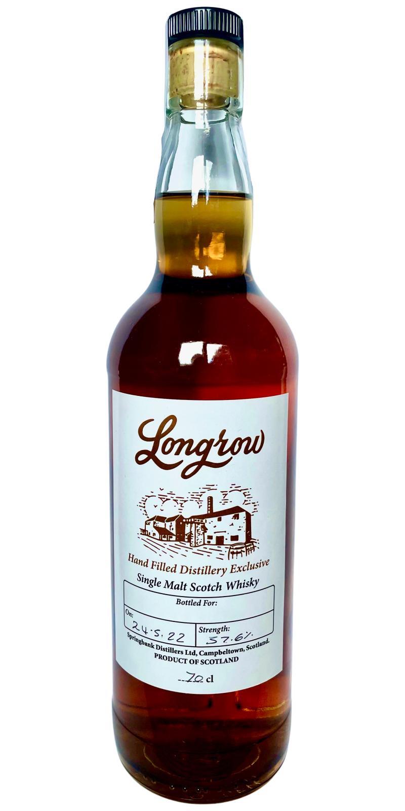 Longrow Hand Filled Distillery Exclusive