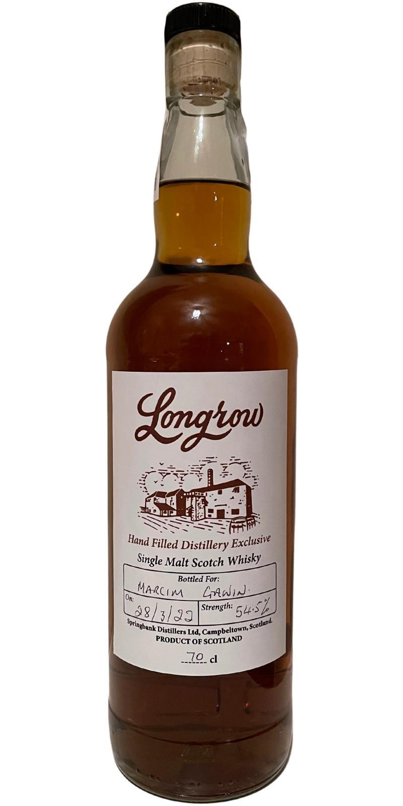 Longrow Hand Filled Distillery Exculsive