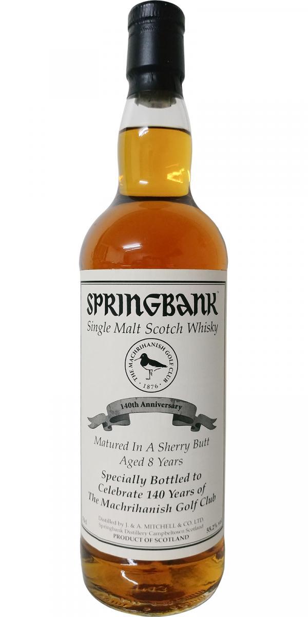 Springbank 08-year-old Private Bottling