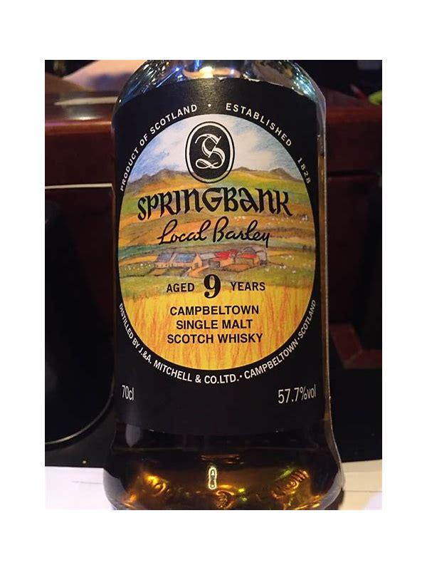 Springbank 08-year-old A Wee Local Barley