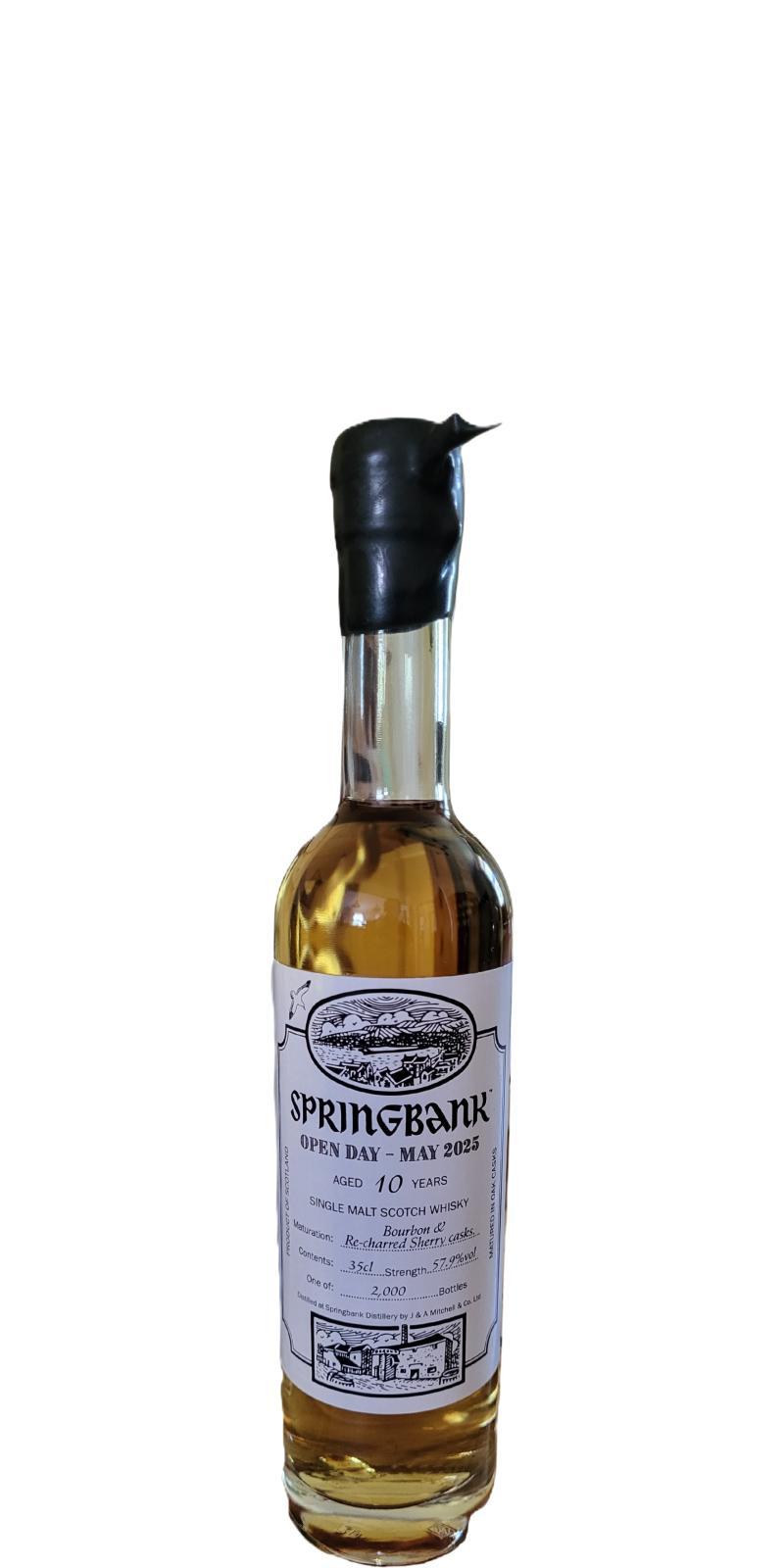 Springbank 10-year-old Open Day 2025