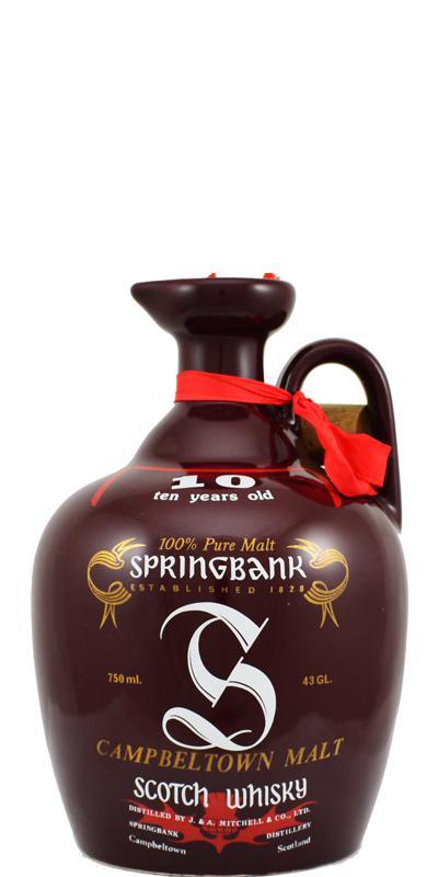 Springbank 10-year-old Ceramic Jug - brown