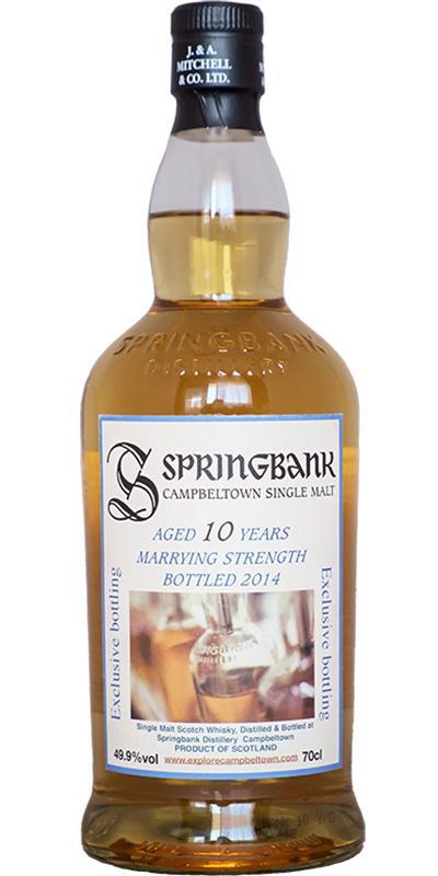 Springbank 10-year-old Marrying Strength
