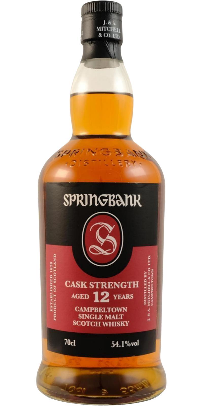 Springbank 12-year-old Cask Strength