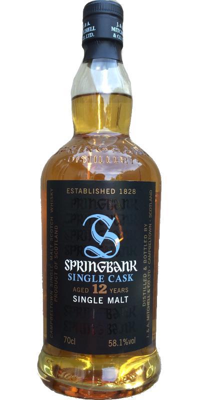 Springbank 12-year-old Single Cask